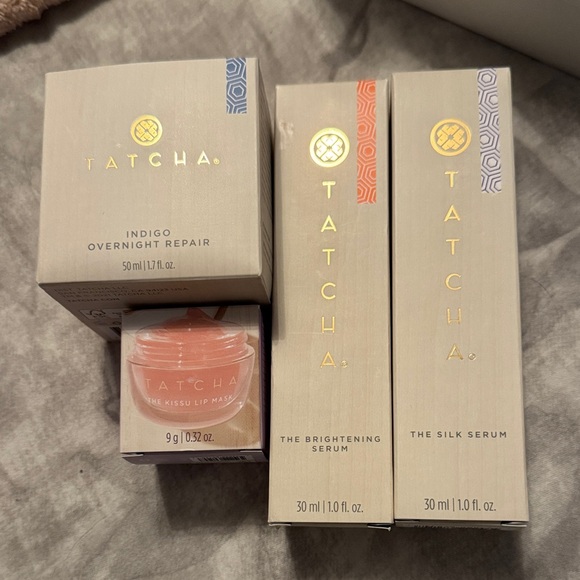 Tatcha Other - Tatcha Skincare bundle with Indigo Repair, Kissu Lip Mask, Serums